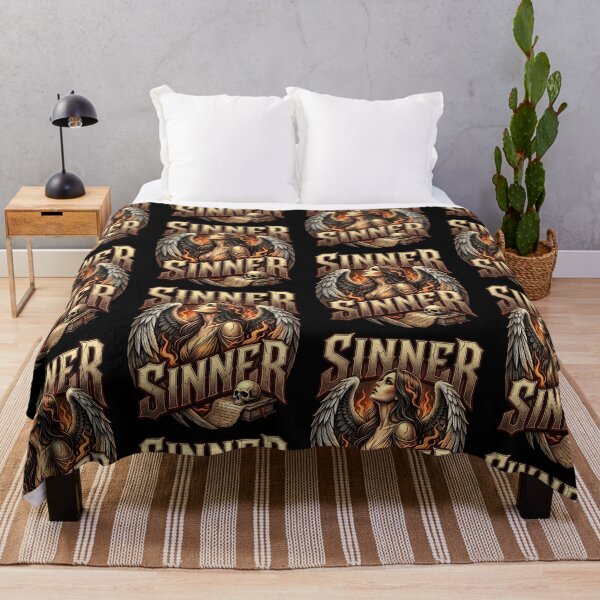 Item preview, Sinner Sinner Fallen Angel Gothic Dark Fantasy designed and sold by jinajinawoodood.