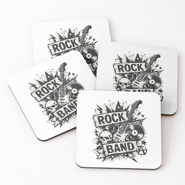 Item preview, Grunge Retro Band Emblem designed and sold by SilkBrushDreams.