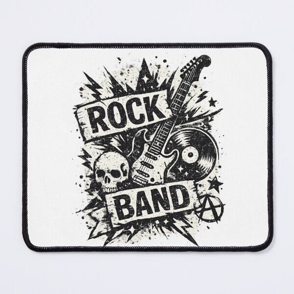 Item preview, Grunge Retro Band Emblem designed and sold by SilkBrushDreams.