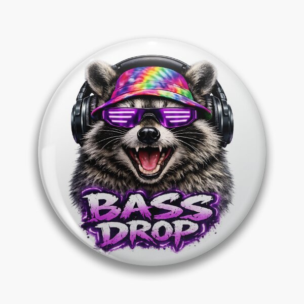 Item preview, Wild Rave Raccoon designed and sold by  ZenRave Designs.
