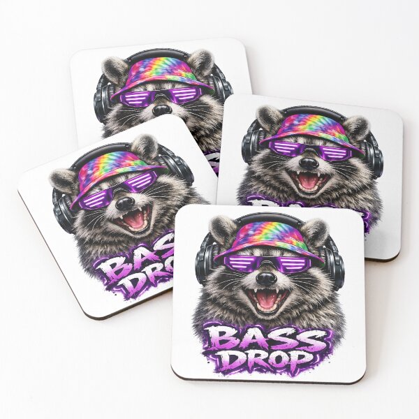 Item preview, Wild Rave Raccoon designed and sold by  ZenRave Designs.