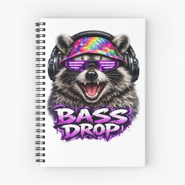 Item preview, Wild Rave Raccoon designed and sold by  ZenRave Designs.
