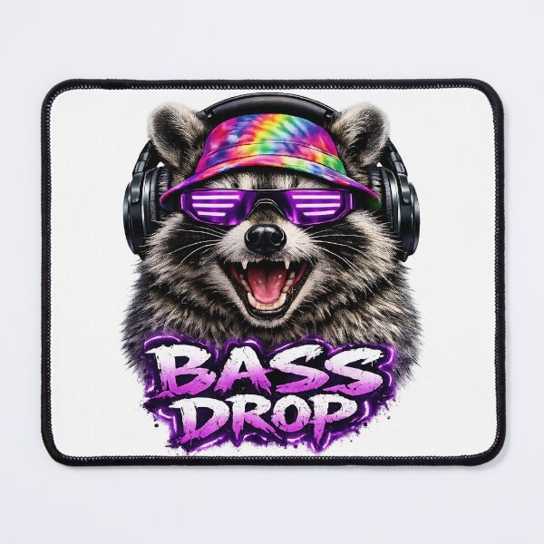 Item preview, Wild Rave Raccoon designed and sold by  ZenRave Designs.