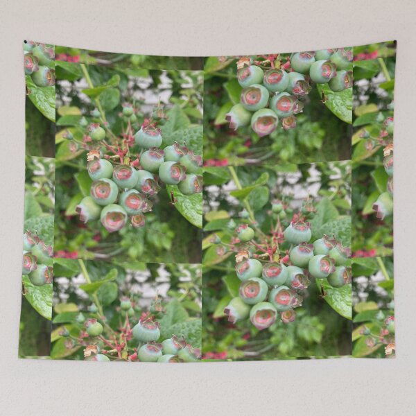 Item preview, Green Blueberries in the Rain  designed and sold by Amanda1775.