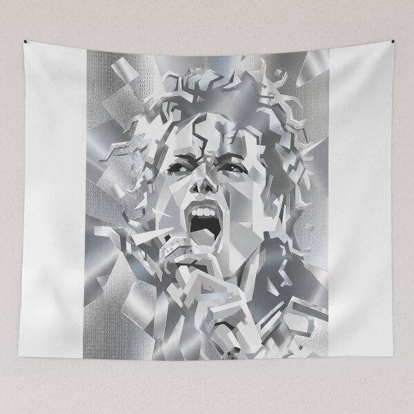 Item preview, Michael Jackson - Man in the Mirror - Silver reflection  designed and sold by LuluLeb.