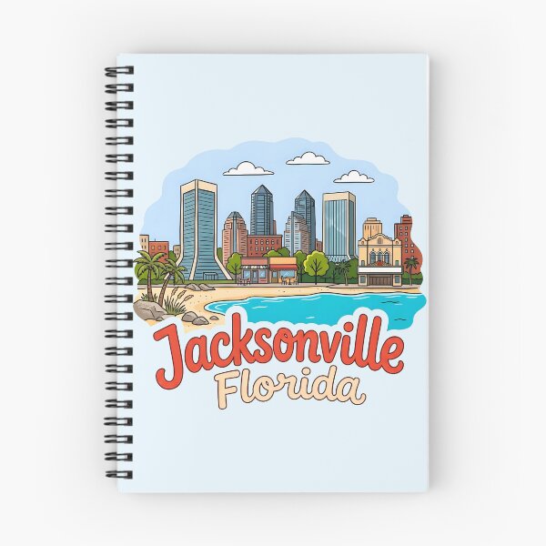 Item preview, Jacksonville Florida Skyline designed and sold by HowToCanadian.