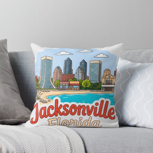 Item preview, Jacksonville Florida Skyline designed and sold by HowToCanadian.