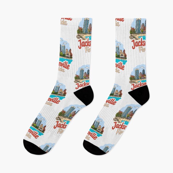 Item preview, Jacksonville Florida Skyline designed and sold by HowToCanadian.