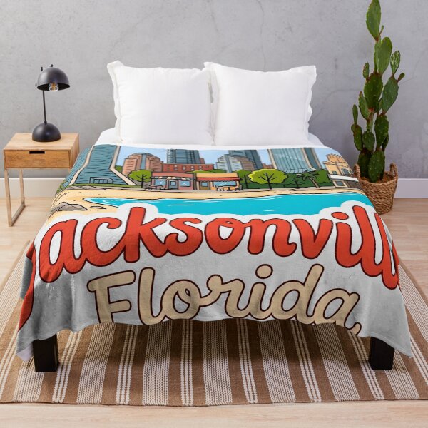 Item preview, Jacksonville Florida Skyline designed and sold by HowToCanadian.