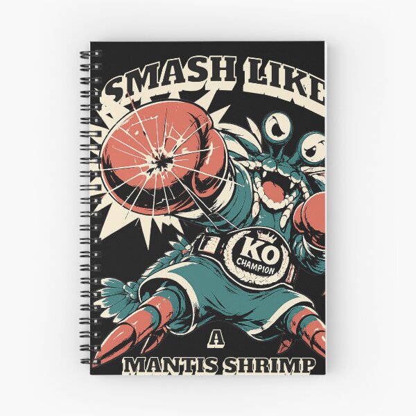 Item preview, Smash Like a Mantis Shrimp KO Champion designed and sold by StillWildink.