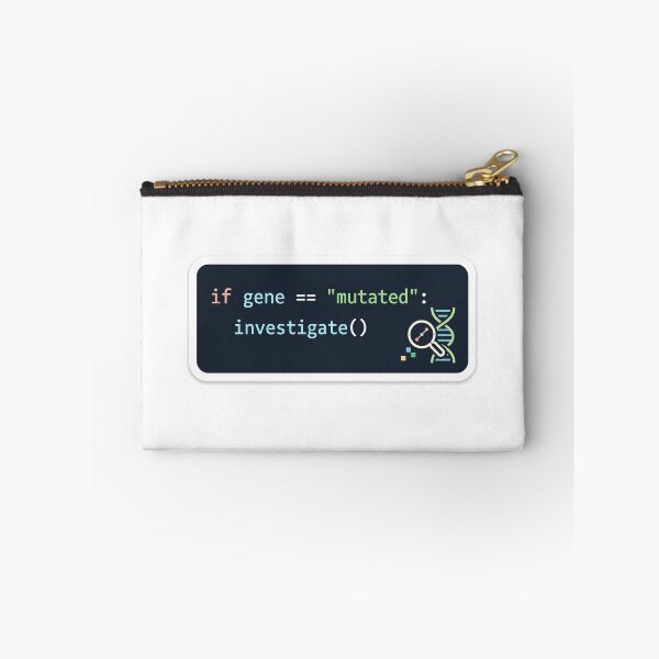 Item preview, If Gene Mutated Investigate Code Sticker designed and sold by HypatiaLab.