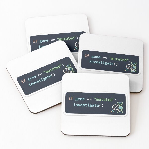 Item preview, If Gene Mutated Investigate Code Sticker designed and sold by HypatiaLab.