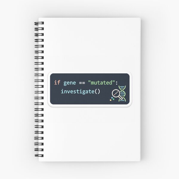 Item preview, If Gene Mutated Investigate Code Sticker designed and sold by HypatiaLab.