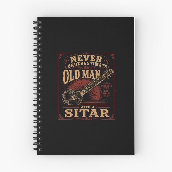 Item preview, Never Underestimate An Old Man With A Sitar | Vintage Concert Poster Edition designed and sold by AMICO77.