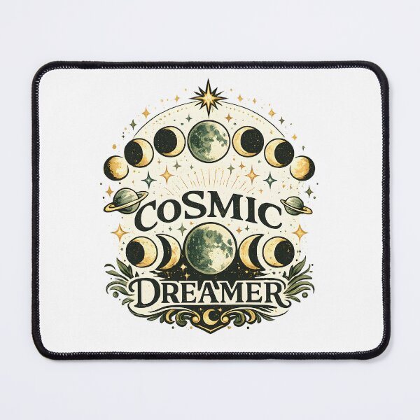 Item preview, Cosmic Dreamer Vintage Moon Phases Celestial designed and sold by Mr Lee.
