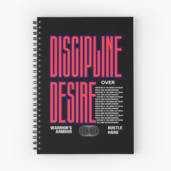 Item preview, Discipline Over Desire Quotes for Men  designed and sold by WarriorsArmour.