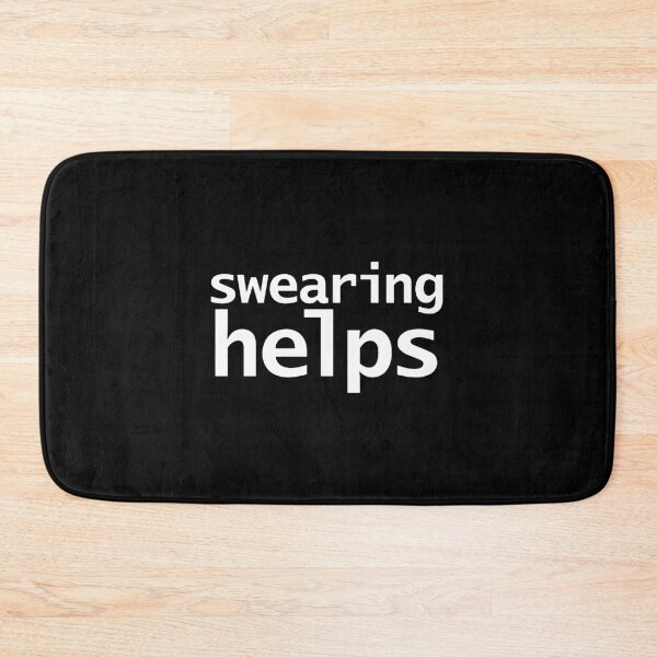 Item preview, Swearing Helps designed and sold by rachelgrayz.