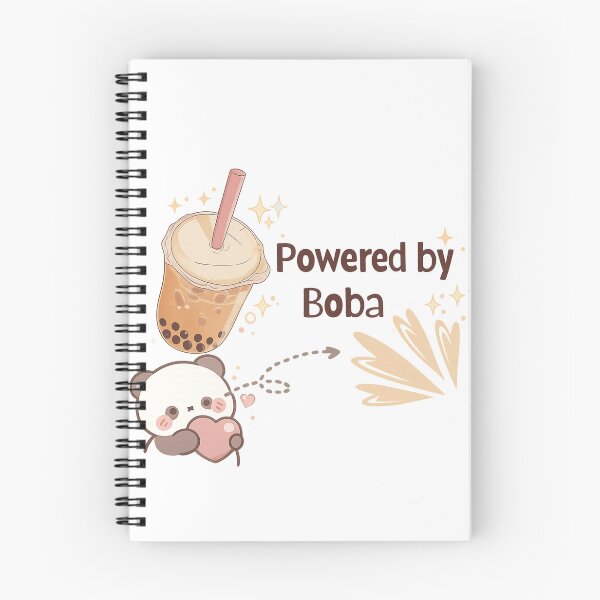 Item preview, Powered by Boba – Cute Bubble Tea Panda Kawaii Design designed and sold by ravenRM.