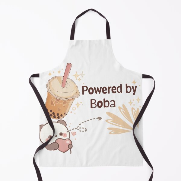 Item preview, Powered by Boba – Cute Bubble Tea Panda Kawaii Design designed and sold by ravenRM.