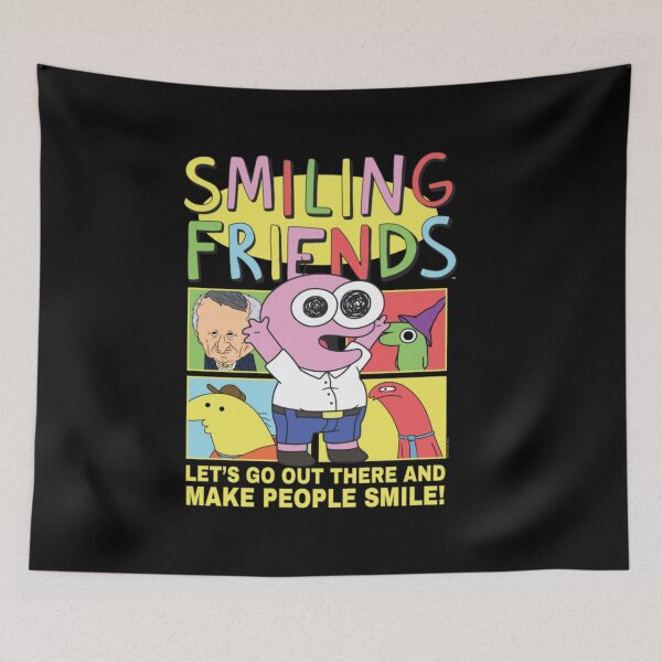 Item preview, Smiling Friends Make People Smile Pim designed and sold by Plonkylar.