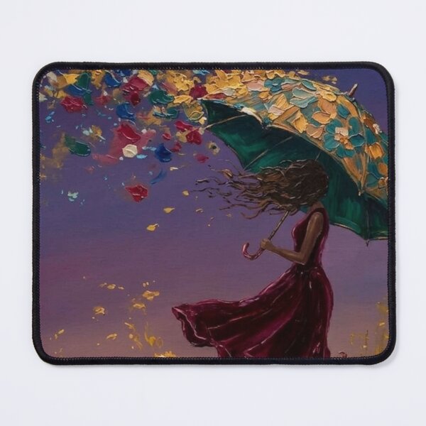 Item preview, Whimsical Twilight Stroll: Artistic Impressionist Design designed and sold by Sashka-.