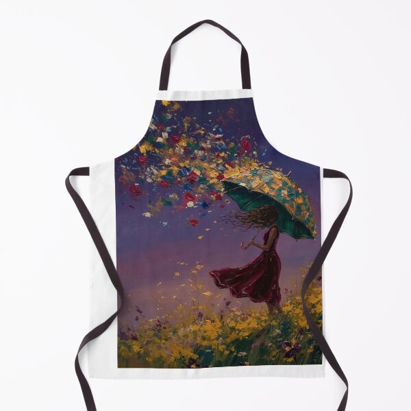 Item preview, Whimsical Twilight Stroll: Artistic Impressionist Design designed and sold by Sashka-.