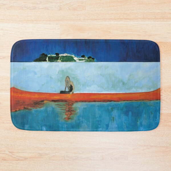 Item preview, Peter Doig (22) - Peter Doig - Dreamlike Landscape Inspired by Peter Doig | Contemporary Expressionist Art - Peter Doig - Peter Doig designed and sold by GabyDAlessandro.