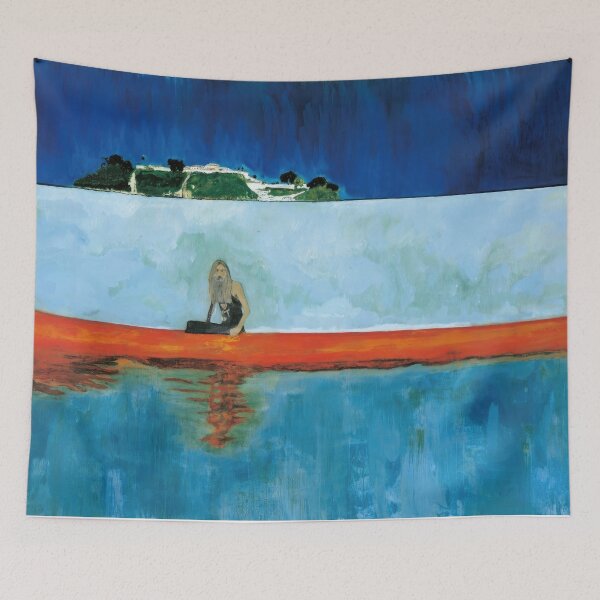 Item preview, Peter Doig (22) - Peter Doig - Dreamlike Landscape Inspired by Peter Doig | Contemporary Expressionist Art - Peter Doig - Peter Doig designed and sold by GabyDAlessandro.