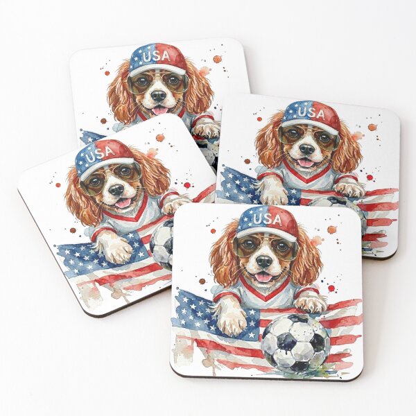 Item preview, Cavalier King Charles Blenheim World Cup USA Suppawter designed and sold by The Suppawters.