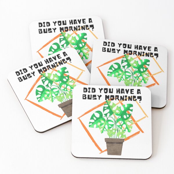 Item preview, Did you have a busy morning? designed and sold by PlantSholic.