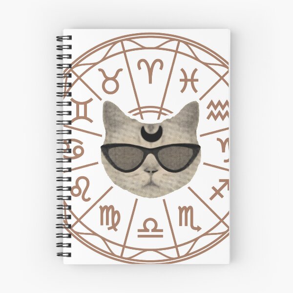 Item preview, Cool Cosmic Cat Zodiac Wheel designed and sold by Blupunk.