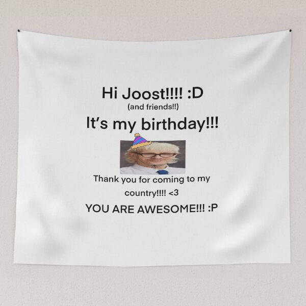 Item preview, Joost designed and sold by MattiBird.