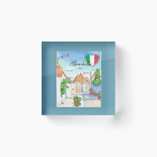 Item preview, Alberobello italy designed and sold by AnulaArt.