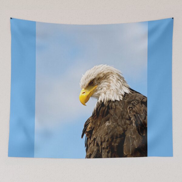 Item preview, Bald Eagle Wildlife Portrait Art designed and sold by Vac1.