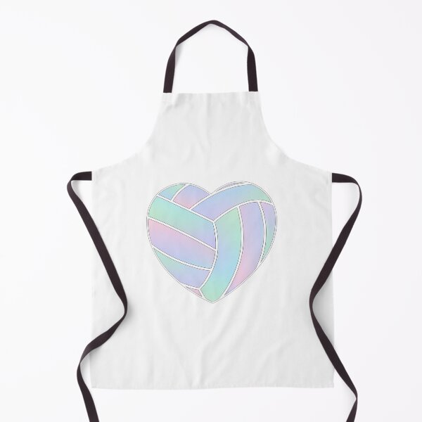 Item preview, Minimalist Geometric Volleyball Heart Shape Design designed and sold by DripCultureLab.