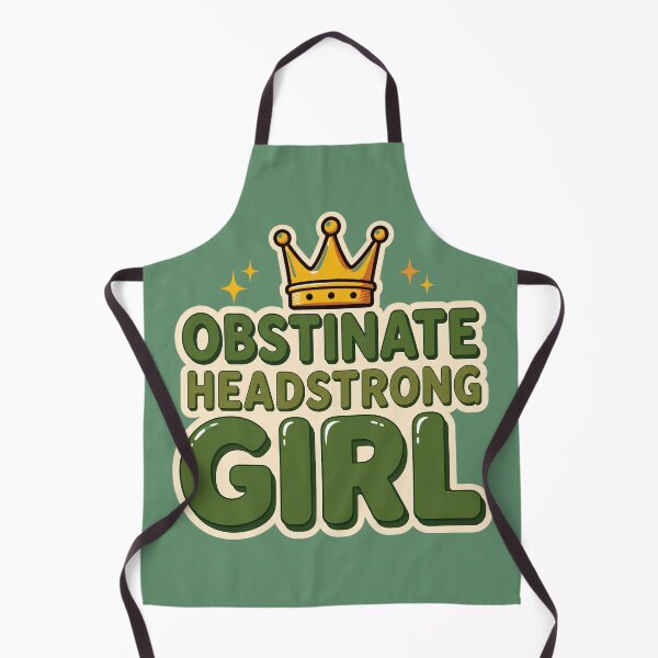Item preview, Obstinate Headstrong Girl – Pride and Prejudice Inspired Literary Design designed and sold by Sandy's Cheeky Studio.