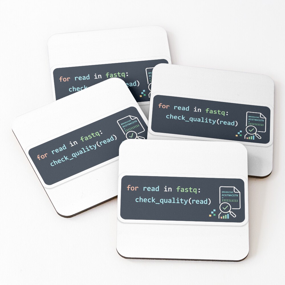 Item preview, Coasters (Set of 4) designed and sold by HypatiaLab.