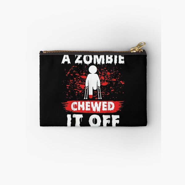 Item preview, A Zombie Chewed It Off Funny Amputee Leg Loss Humor designed and sold by haitrieuic96.