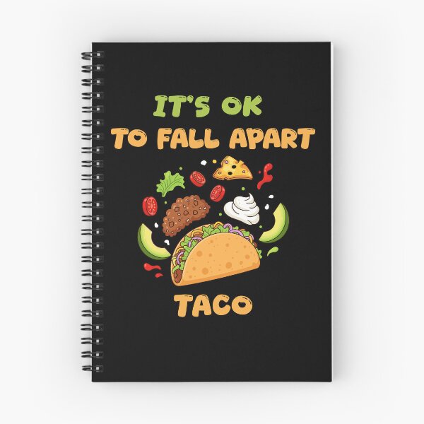 Item preview, It's Ok To Fall Apart Taco Funny Gift For Taco Lovers designed and sold by WearFine.