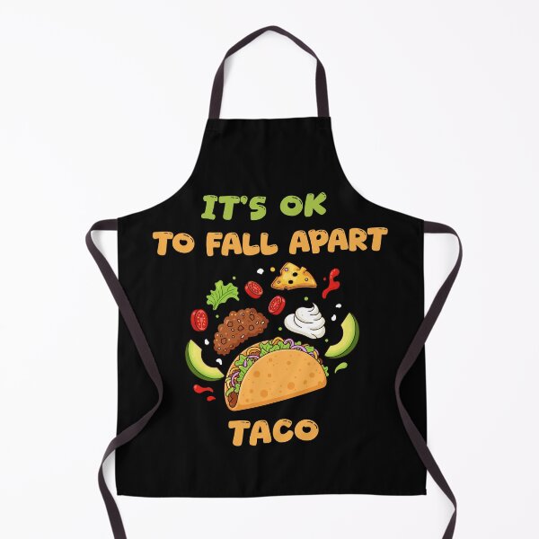 Item preview, It's Ok To Fall Apart Taco Funny Gift For Taco Lovers designed and sold by WearFine.