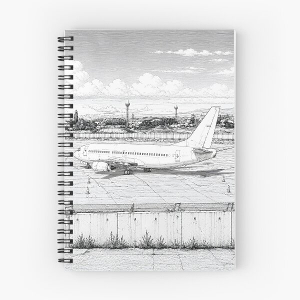 Item preview, Commercial Airplane at Airport designed and sold by EMairplanes.