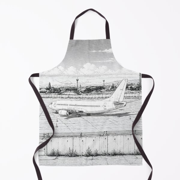 Item preview, Commercial Airplane at Airport designed and sold by EMaviation_.