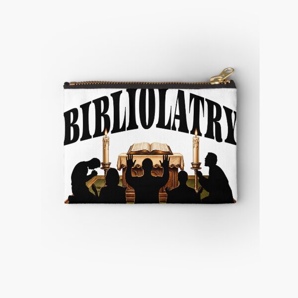 Item preview, Bibliolatry Christian Satire Design | Deconstruction Theology Art | Religious Humor Graphic | Exvangelical Gift designed and sold by Alt Christian.