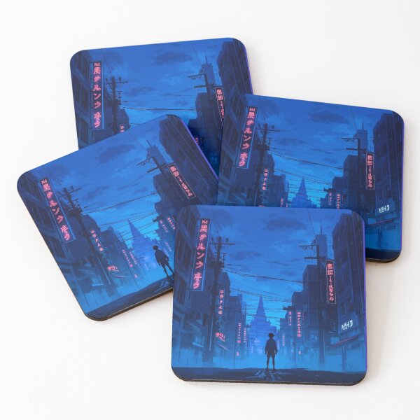 Item preview, Lost in the Neon Shadow designed and sold by Mynnnn.