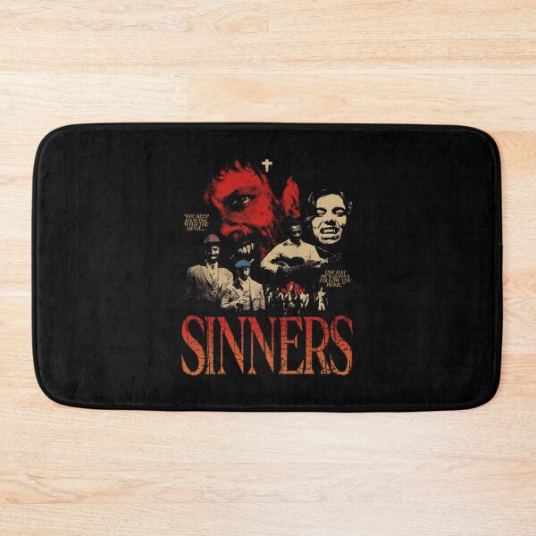 Item preview, Sinners Vintage Horror Movie Fan Distressed Gothic Art designed and sold by jinajinawoodood.