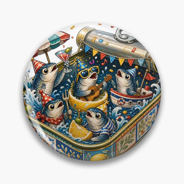 Item preview, Sardine Tin Party designed and sold by EveryMeme.