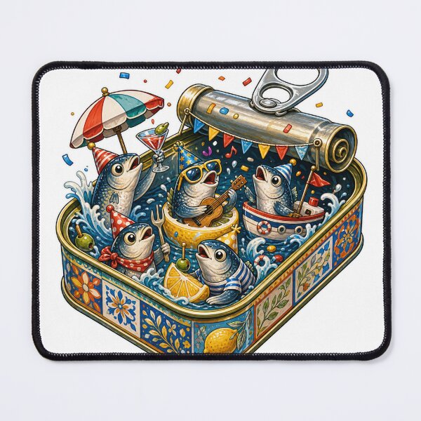 Item preview, Sardine Tin Party designed and sold by EveryMeme.