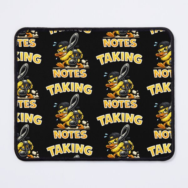 Item preview, Taking Notes Funny Music Duck Design designed and sold by TeeTimeTreasure.