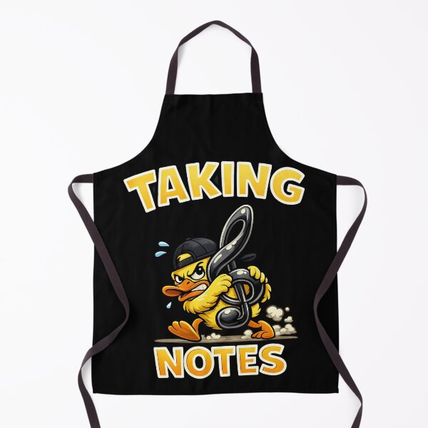 Item preview, Taking Notes Funny Music Duck Design designed and sold by TeeTimeTreasure.