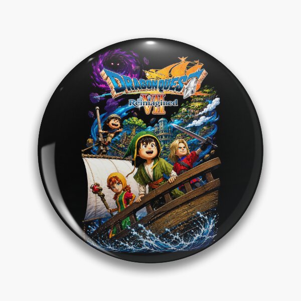 Item preview, dragon quest reimagined designed and sold by superhetero.